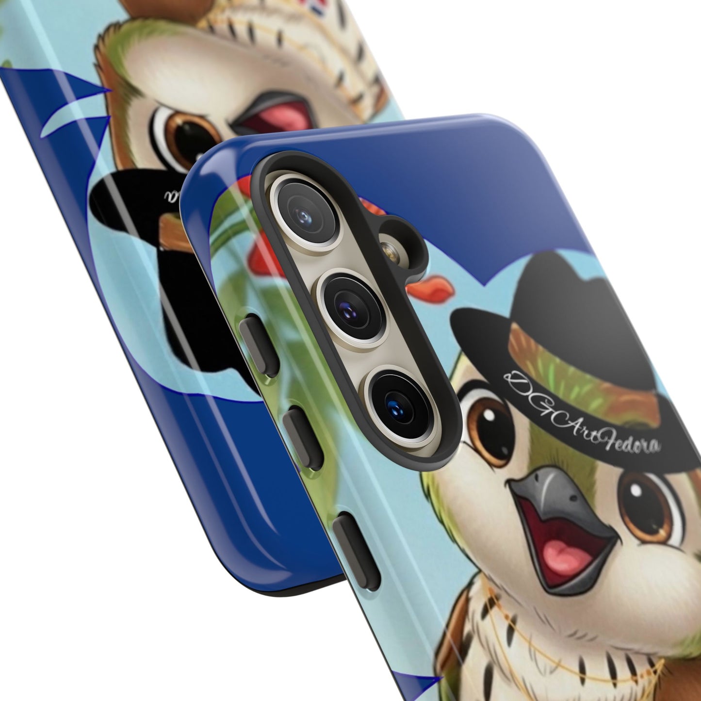 Tough Phone Case -  - Matte & Glossy Options - Cigüita Design Blue