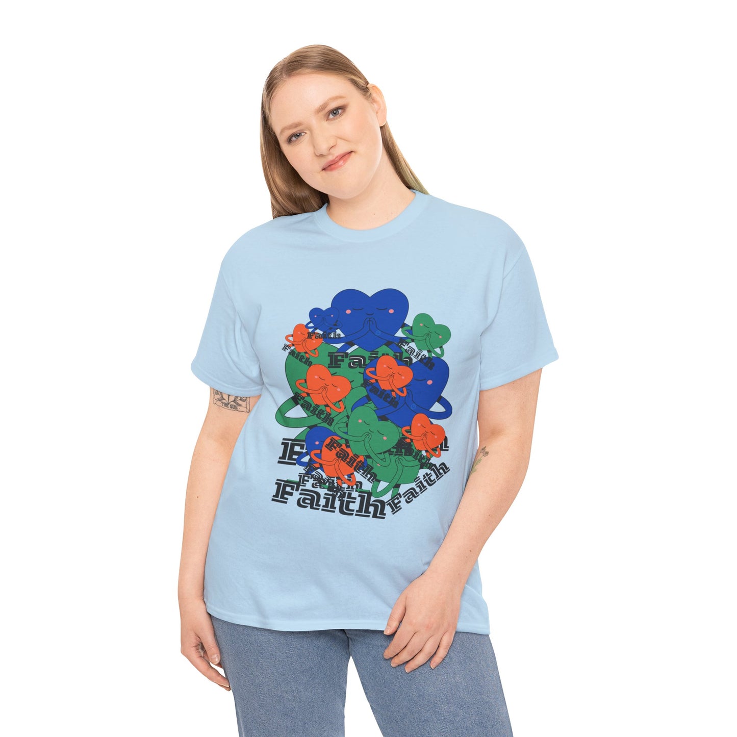Unisex Heavy Cotton Tee - United in Faith