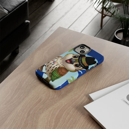 Tough Phone Case -  - Matte & Glossy Options - Cigüita Design Blue