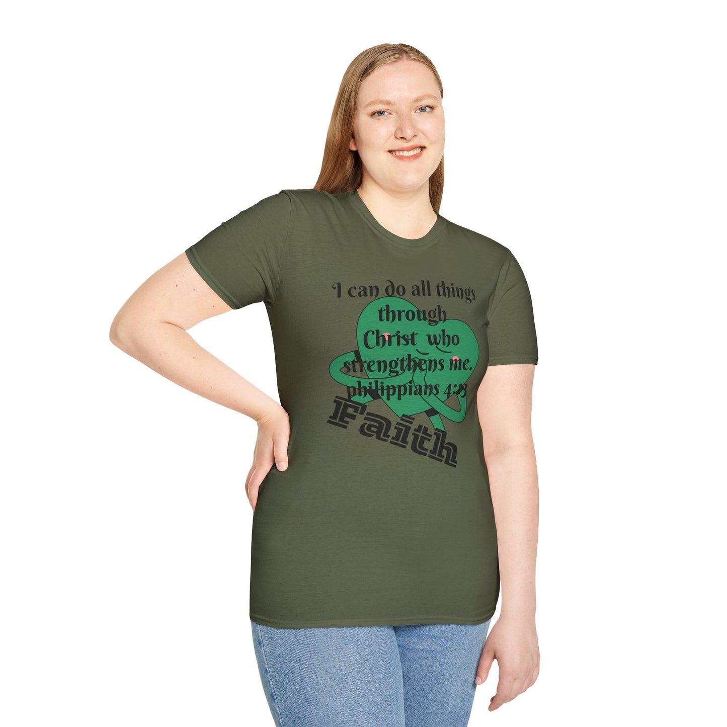 Unisex Softstyle T-Shirt - Philippians 4:13
