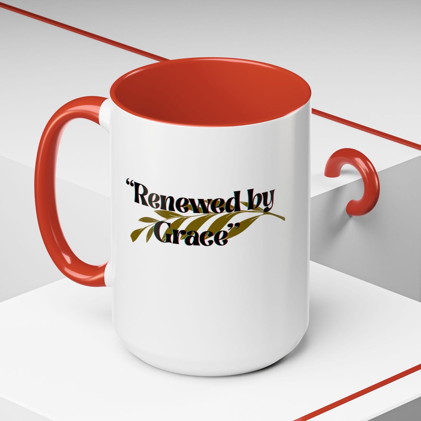 Accent Coffee Mug - Renewed by Grace
