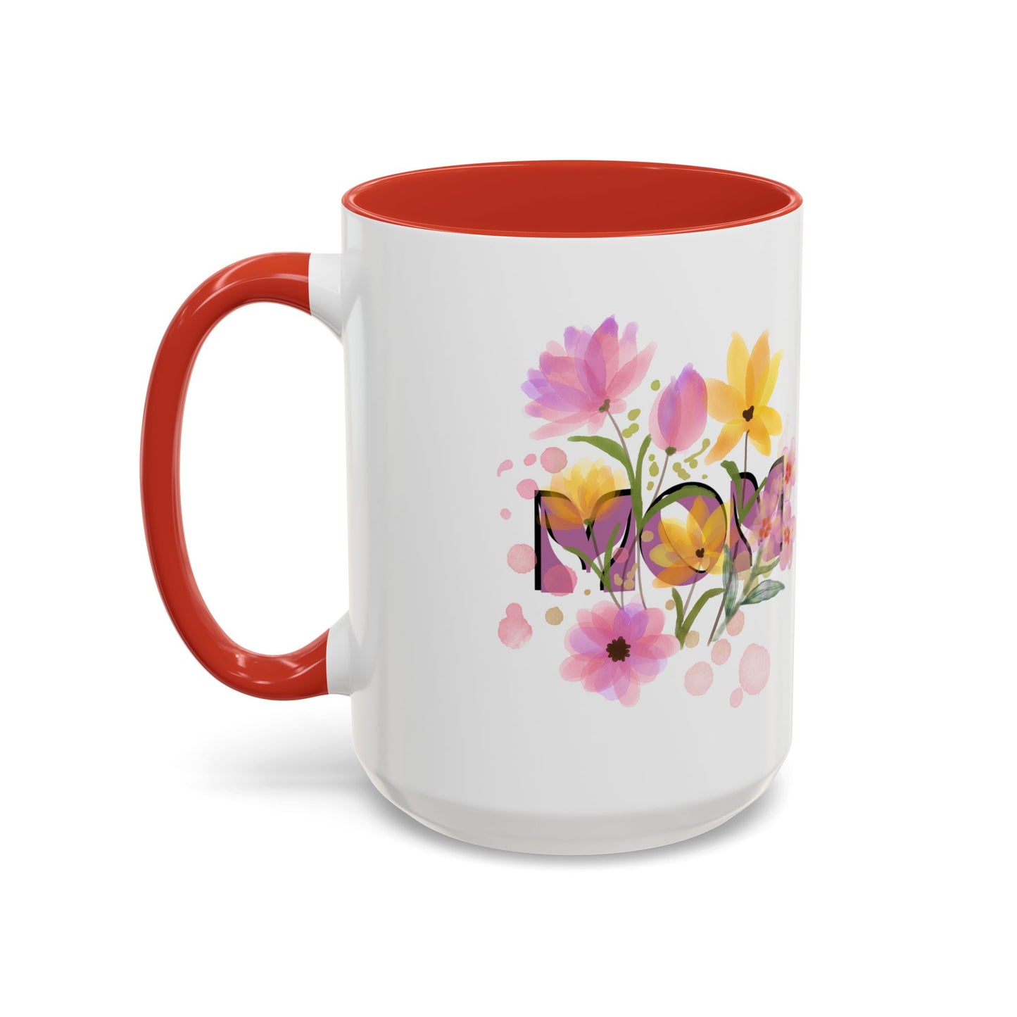 Mother’s Day Inspirational Love Quote - Floral Mom Mug
