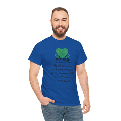 Unisex Heavy Cotton Tee - Fe Marcos 11:24