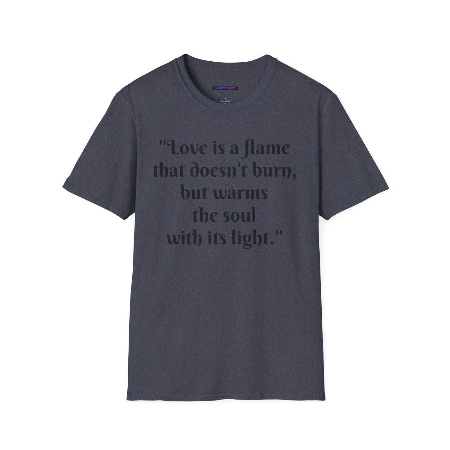 Love is a Flame Unisex Tee
