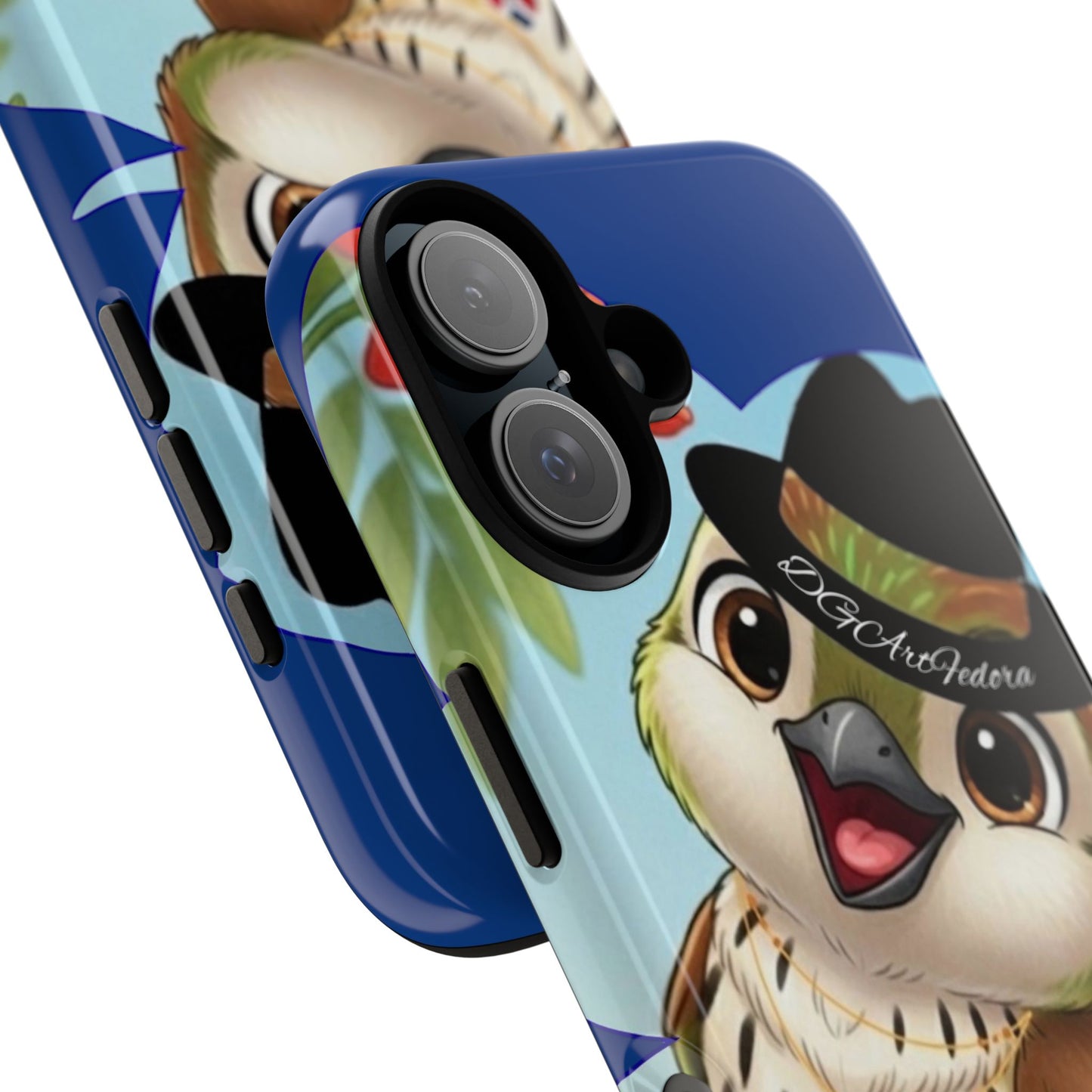 Tough Phone Case -  - Matte & Glossy Options - Cigüita Design Blue