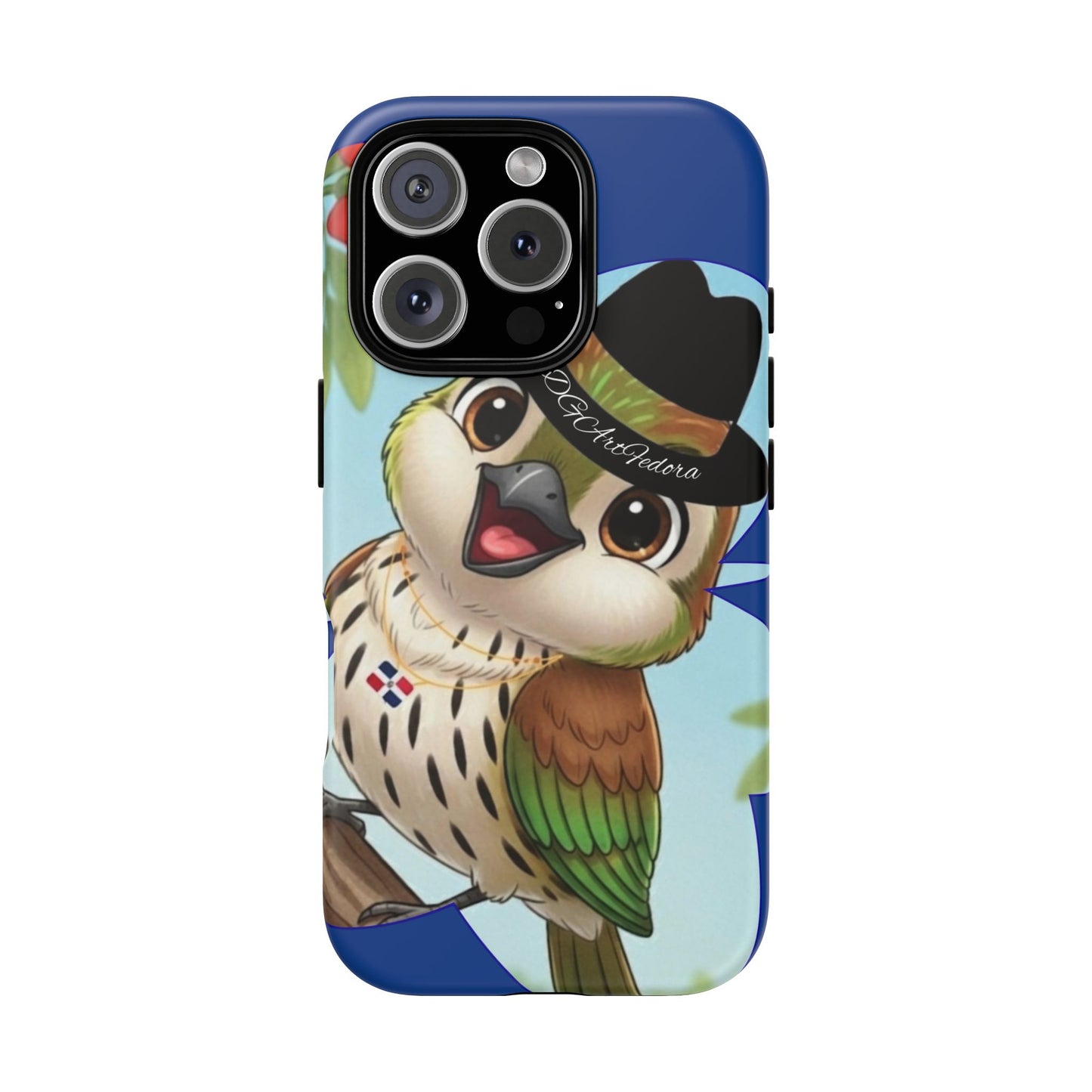 Tough Phone Case -  - Matte & Glossy Options - Cigüita Design Blue