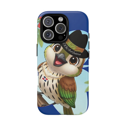 Tough Phone Case -  - Matte & Glossy Options - Cigüita Design Blue