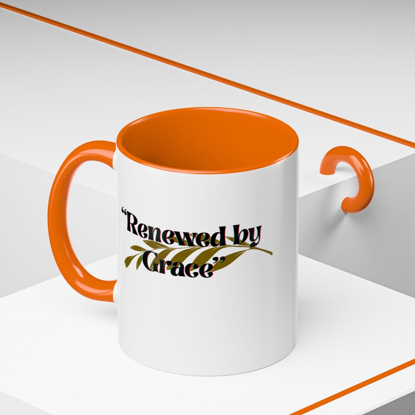 Accent Coffee Mug - Renewed by Grace