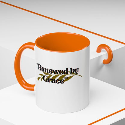 Accent Coffee Mug - Renewed by Grace