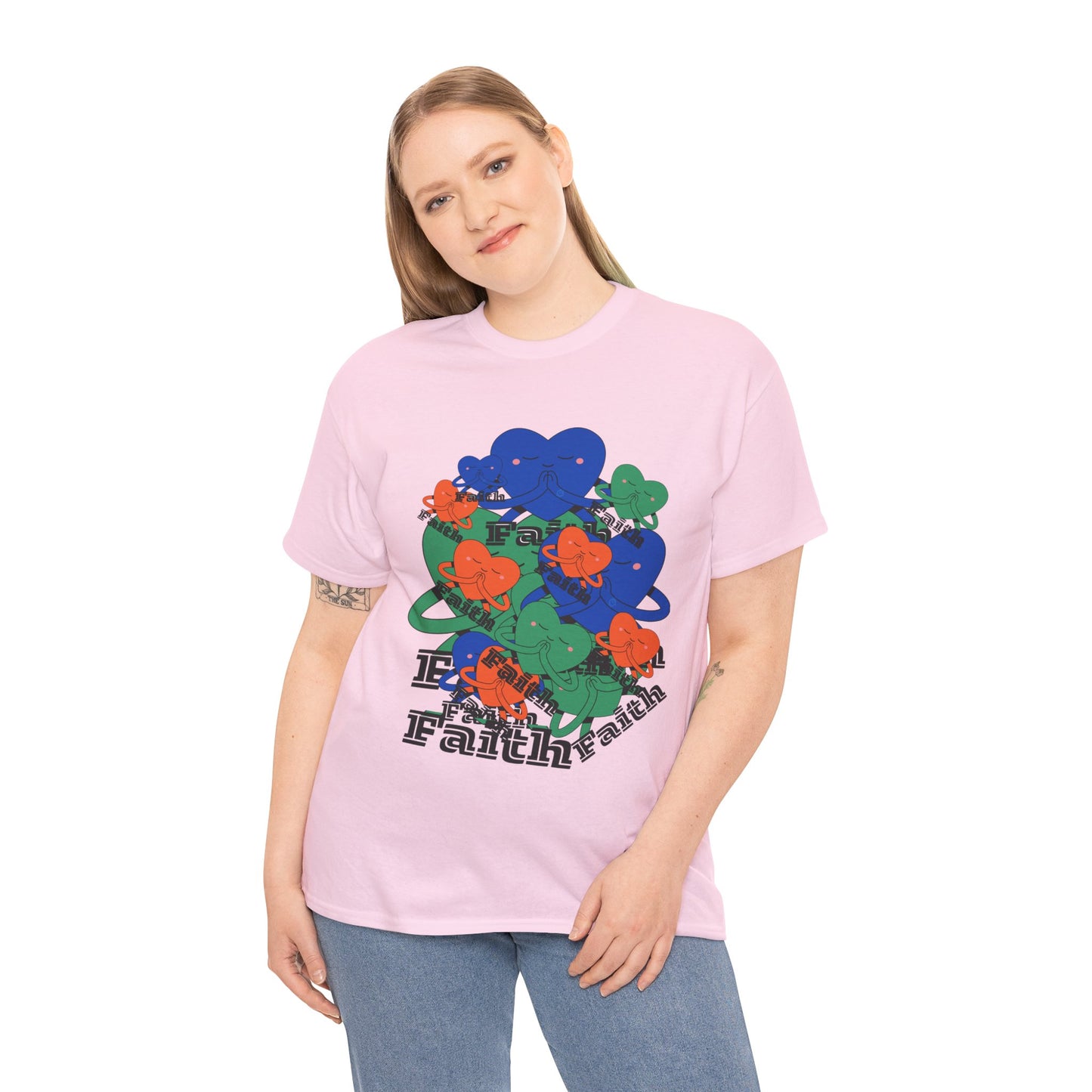Unisex Heavy Cotton Tee - United in Faith