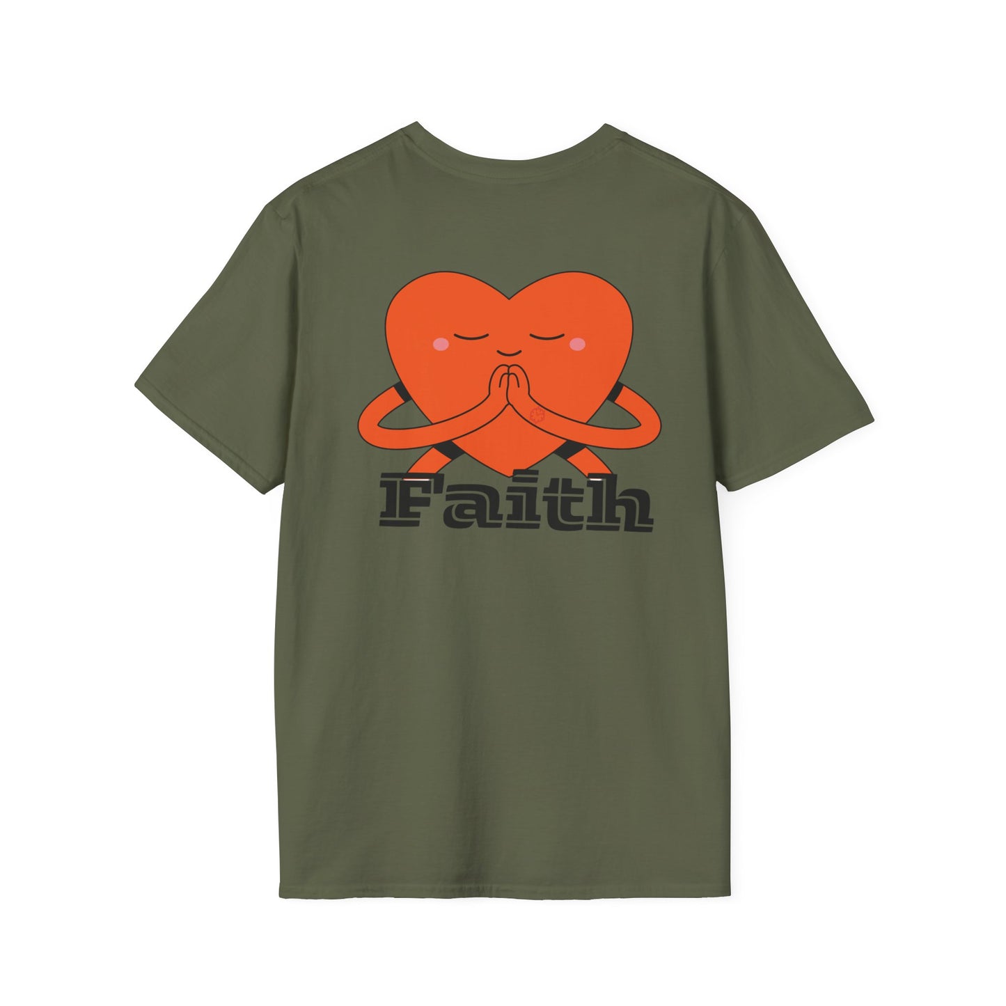 Unisex Softstyle T-Shirt - Faith, Love, Prayer