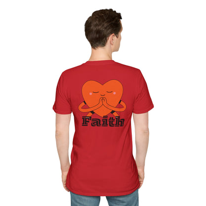 Unisex Softstyle T-Shirt - Faith, Love, Prayer