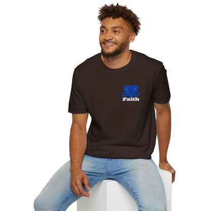 Unisex Softstyle T-Shirt - Heart, Prayer, Faith