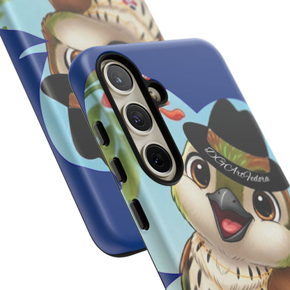 Tough Phone Case -  - Matte & Glossy Options - Cigüita Design Blue