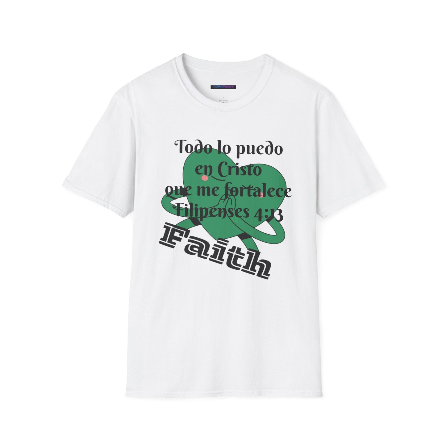 Unisex Softstyle T-Shirt - Filipenses 4:13 Todo lo Puedo en Cristo