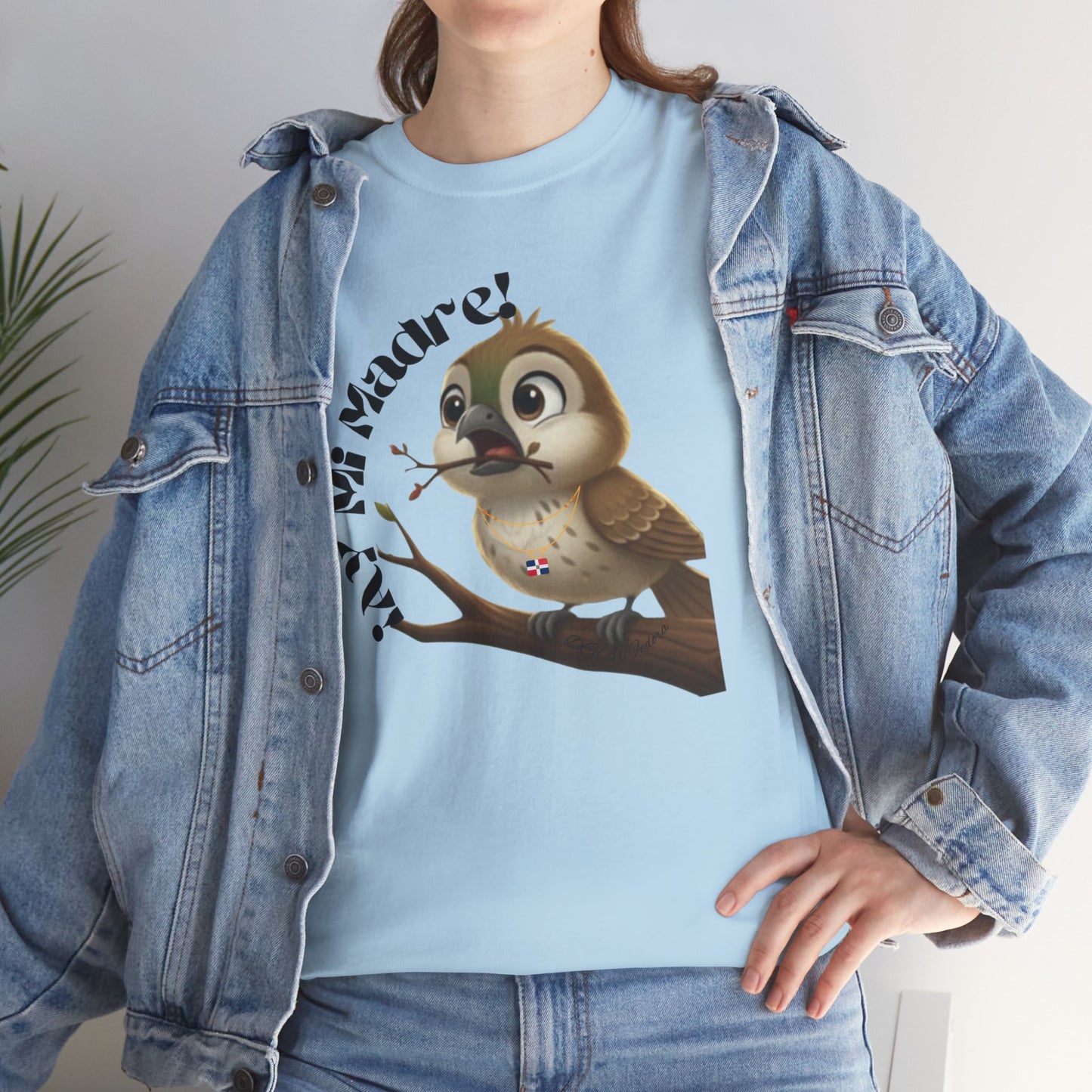 Unisex Heavy Cotton Tee - Ay Mi Madre