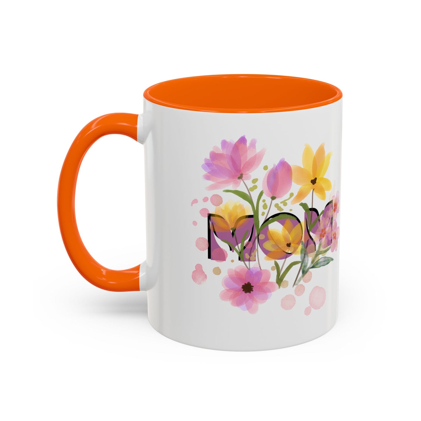 Mother’s Day Inspirational Love Quote - Floral Mom Mug