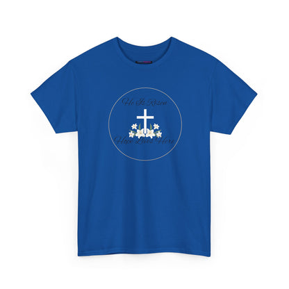 Unisex Heavy Cotton – He is Risen, Hope Lives Here