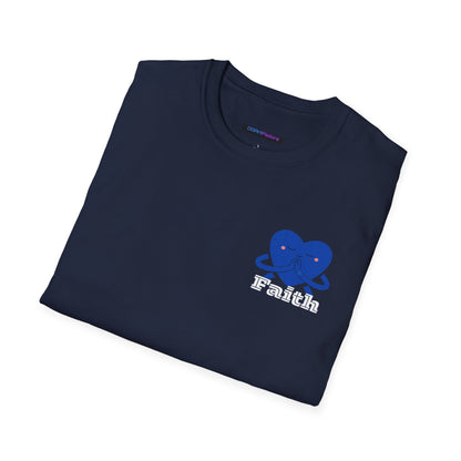 Unisex Softstyle T-Shirt - Heart, Prayer, Faith