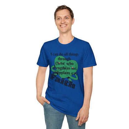 Unisex Softstyle T-Shirt - Philippians 4:13