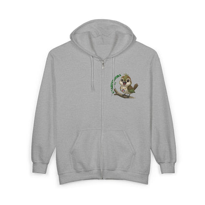 Zip Hooded Cigüita Art you can Wear Unisex Sweatshirt