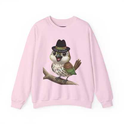 Unisex Heavy Blend Crewneck Sweatshirt Cigüita the Palmchat