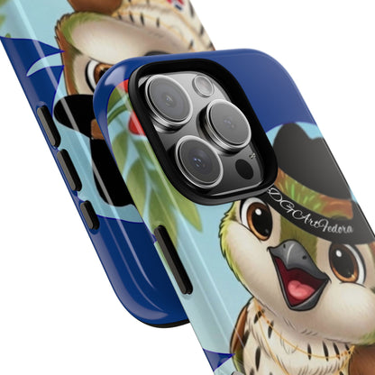 Tough Phone Case -  - Matte & Glossy Options - Cigüita Design Blue