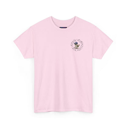 Unisex Heavy Cotton Tee - Cigüita y su Flow Dominicano - Front and Back