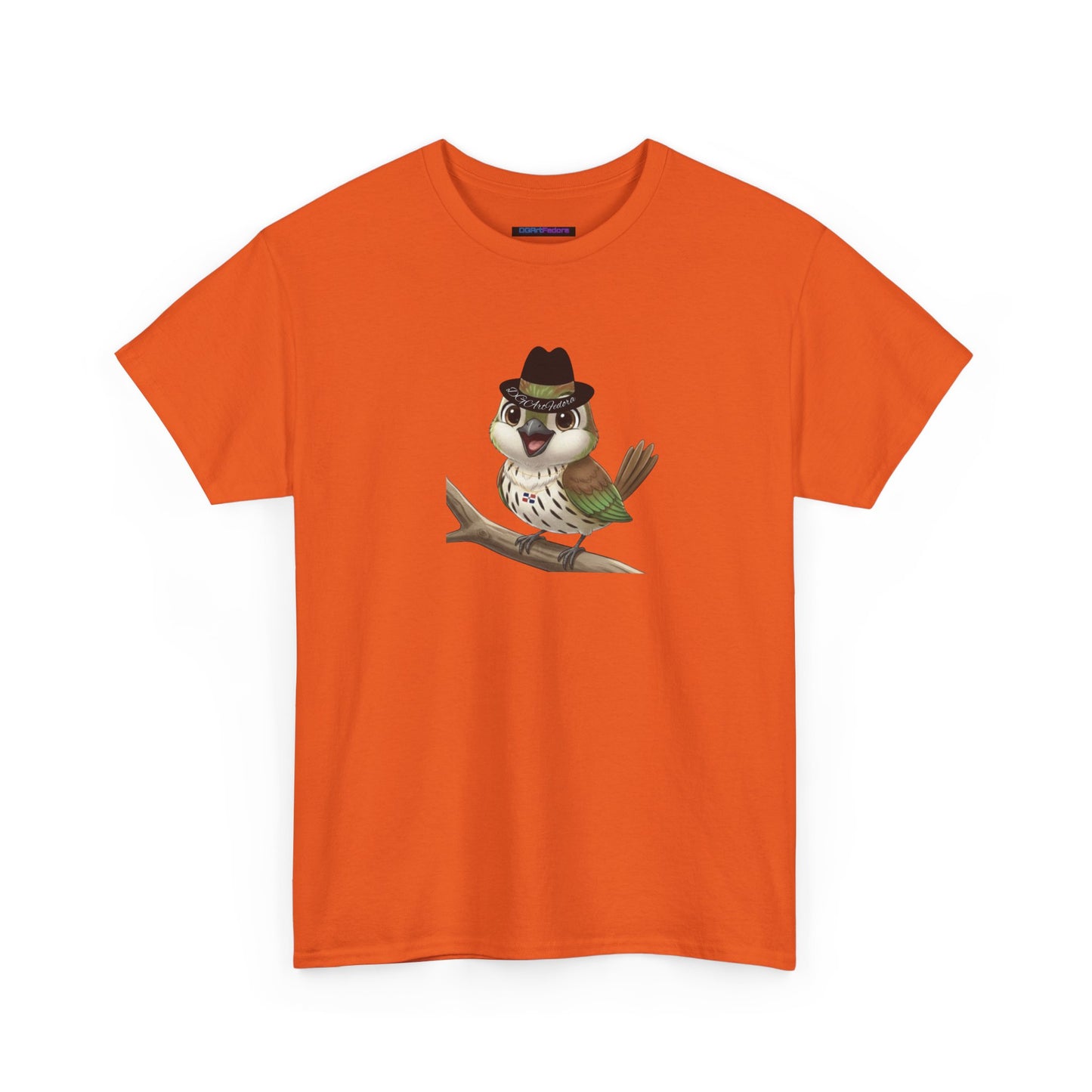 Unisex Heavy Cotton Tee Ciguita Chillin' on a Branch