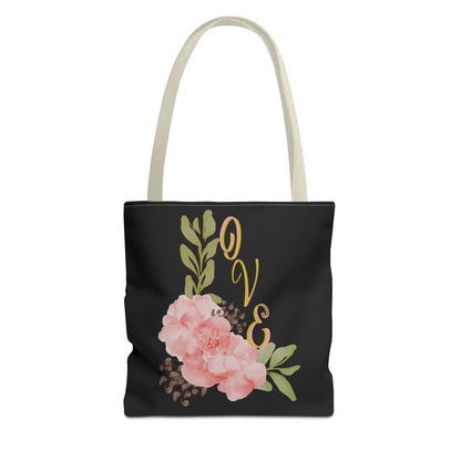 Floral “Love” Design - Tote Bag