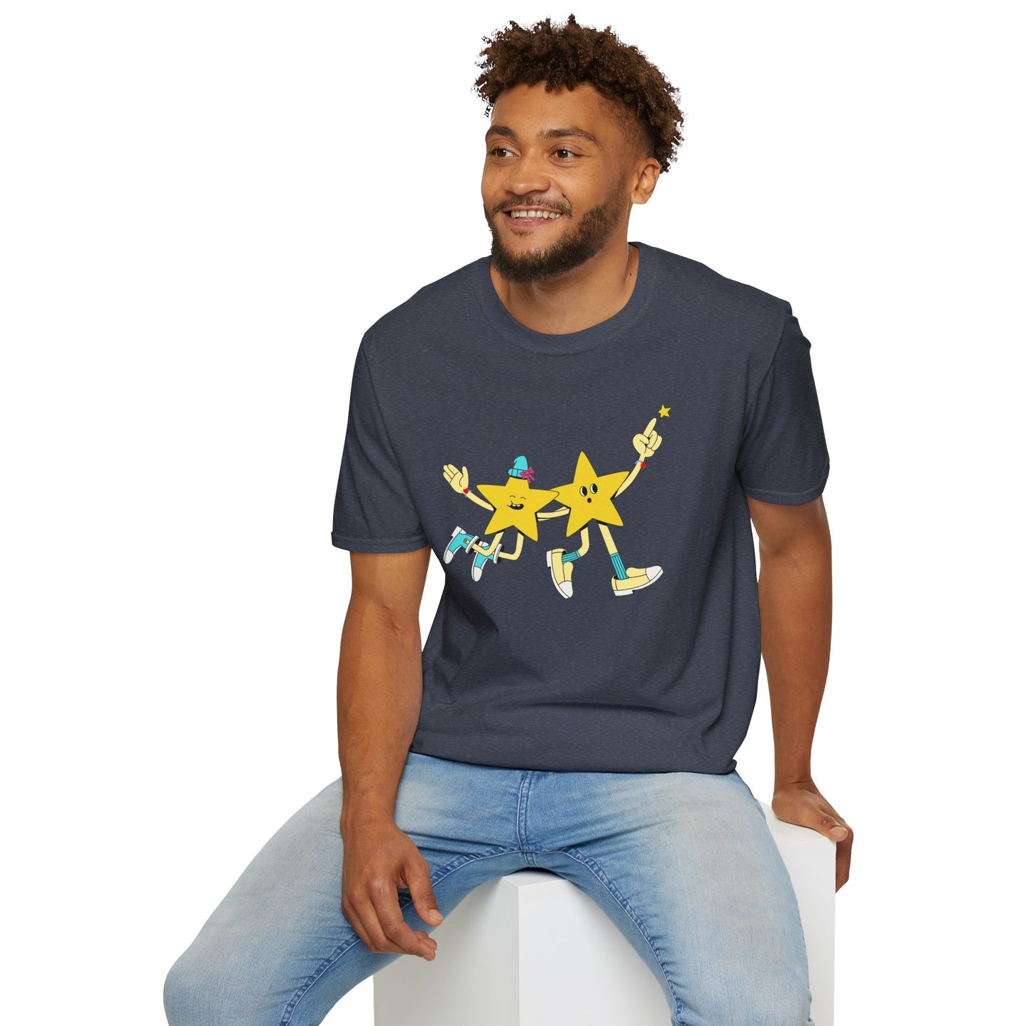Unisex Softstyle T-Shirt Stars Havin' a Grand Ol' Time