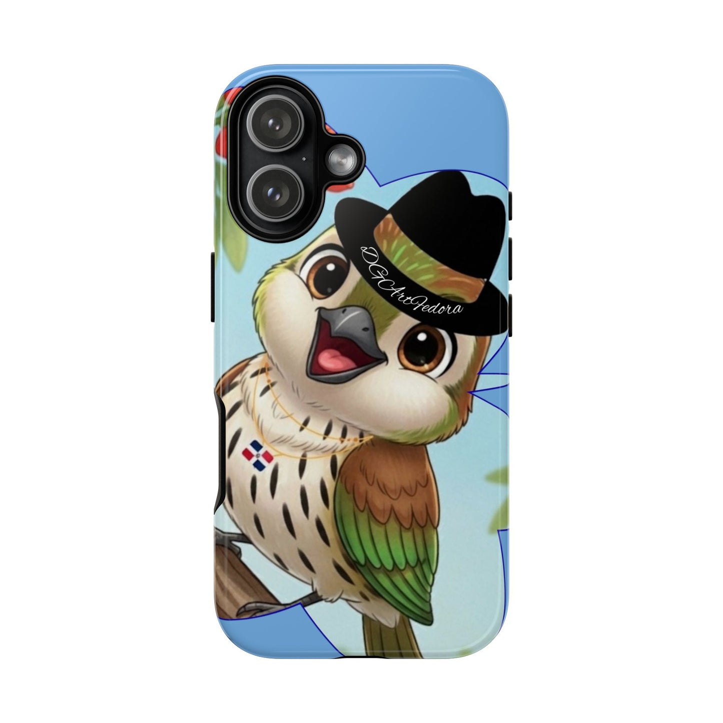 Tough Cases Light Blue Cigüita Design