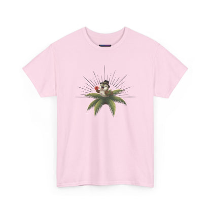 Unisex Heavy Cotton Tee Ciguita Tropical Sunrise