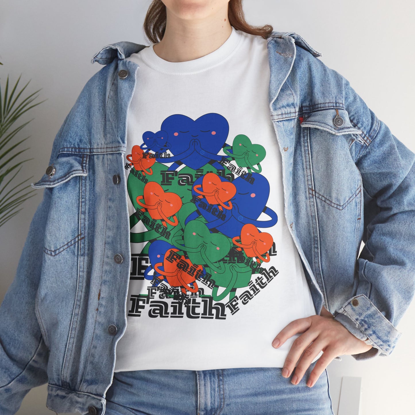 Unisex Heavy Cotton Tee - United in Faith