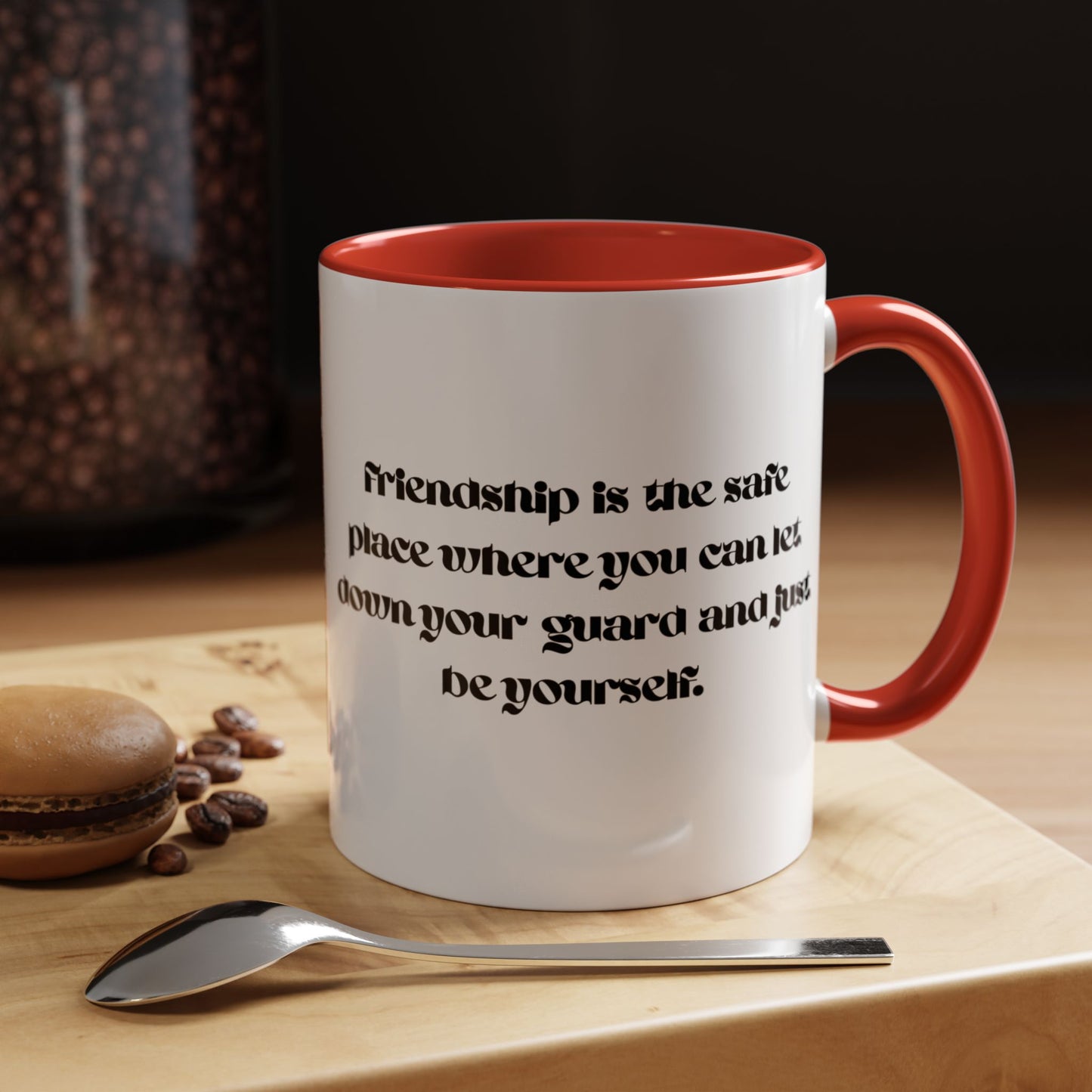 Cigüita Friendship Mug – A Safe Place to Be Yourself (11, 15oz)