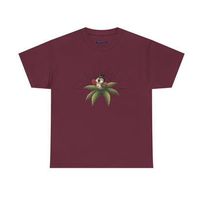 Unisex Heavy Cotton Tee Ciguita Tropical Sunrise