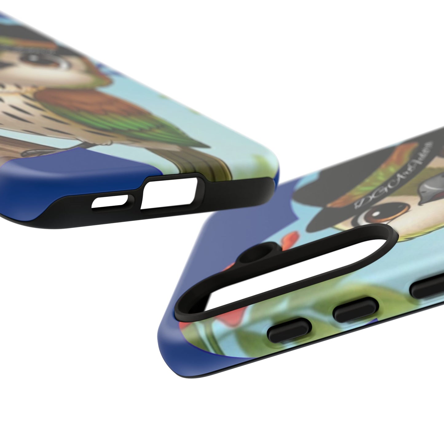 Tough Phone Case -  - Matte & Glossy Options - Cigüita Design Blue
