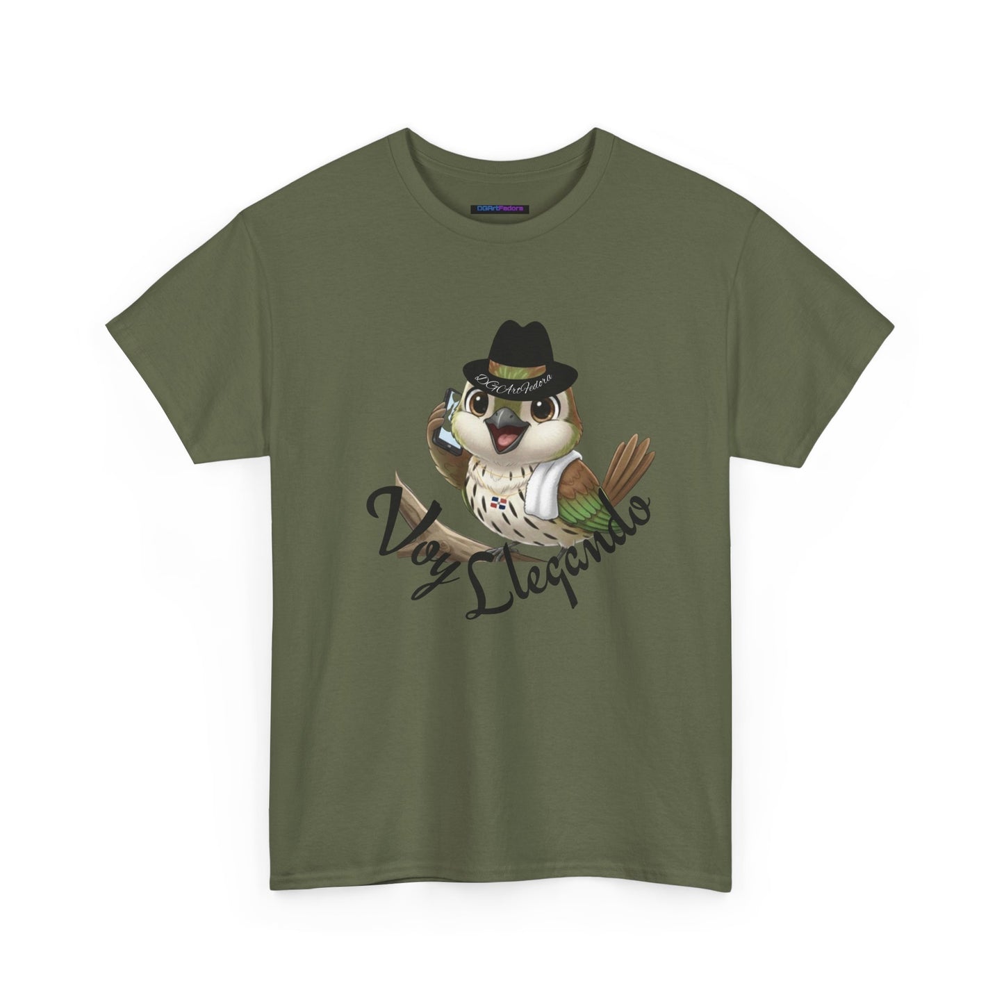Unisex Heavy Cotton Tee - Voy Llegando