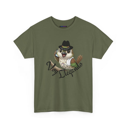 Unisex Heavy Cotton Tee - Voy Llegando