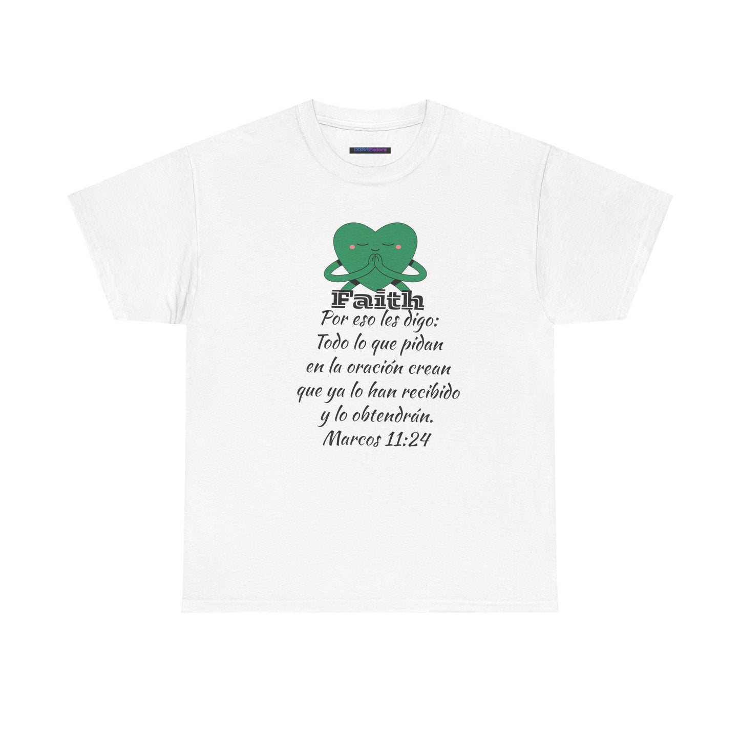 Unisex Heavy Cotton Tee - Fe Marcos 11:24