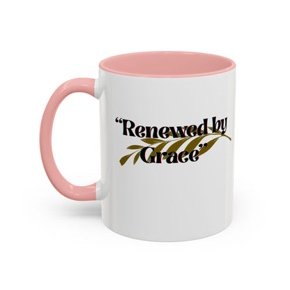 Accent Coffee Mug - Renewed by Grace