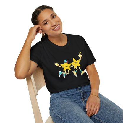 Unisex Softstyle T-Shirt Stars Havin' a Grand Ol' Time