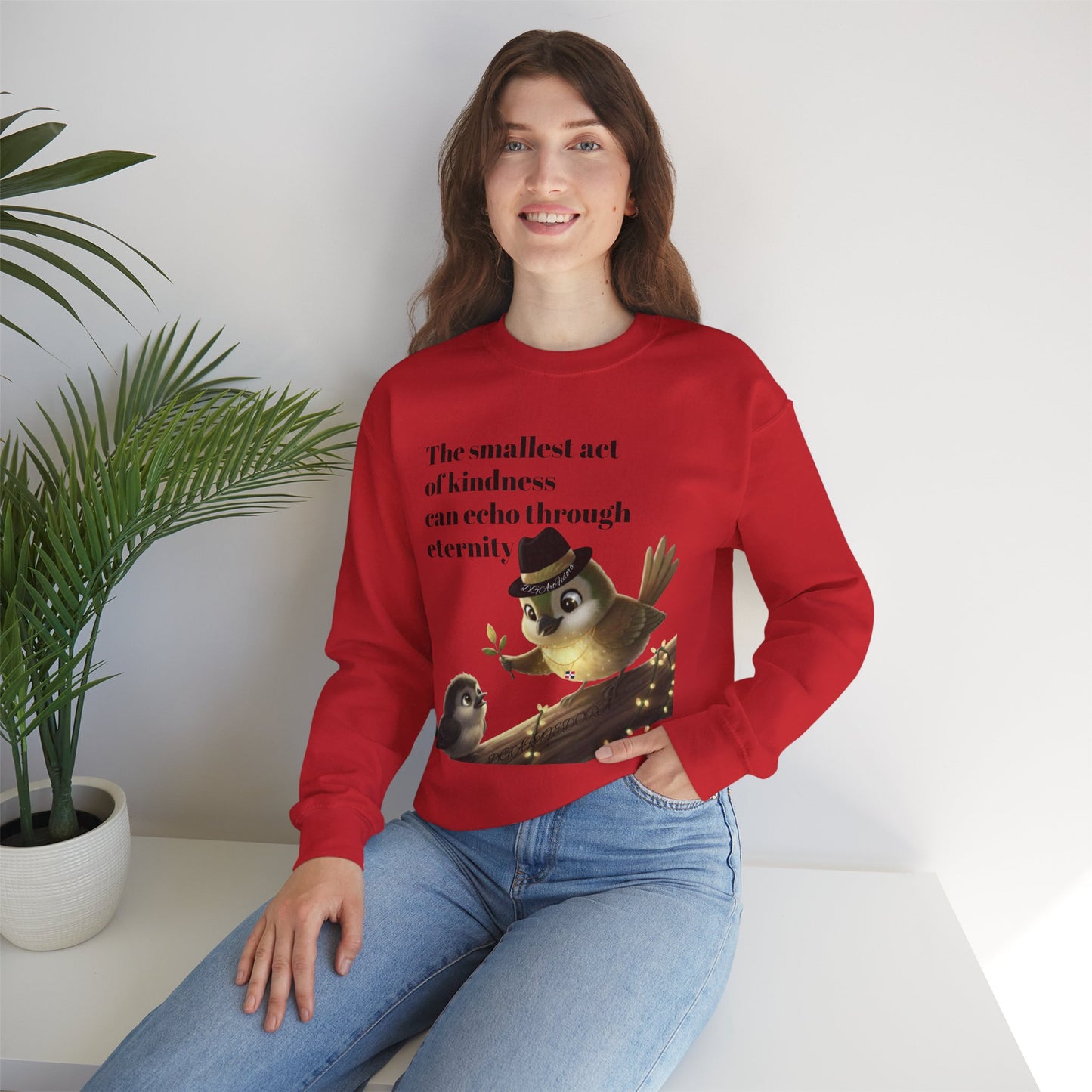 Unisex Heavy Blend Crewneck Sweatshirt - Act of Kindness x Ciguita