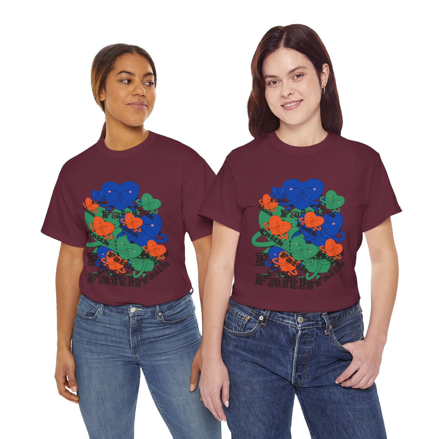Unisex Heavy Cotton Tee - United in Faith