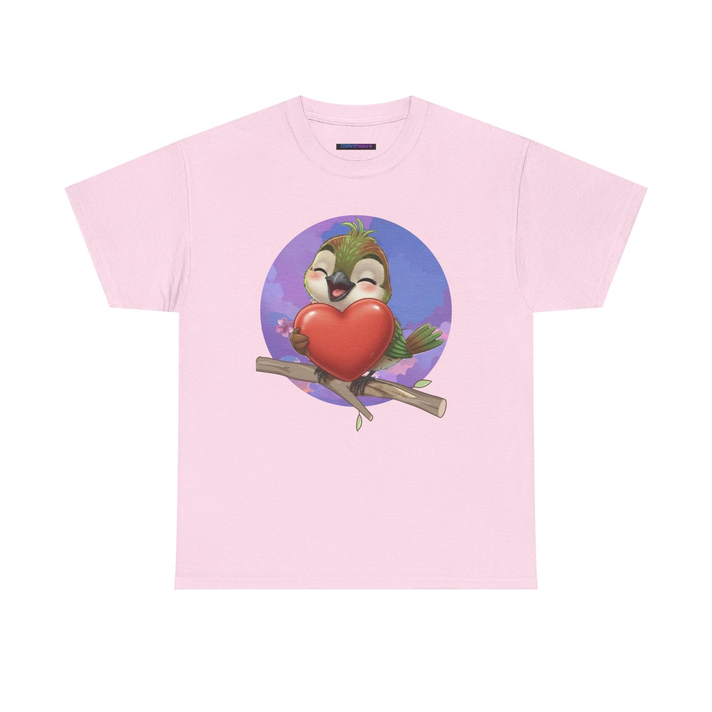 Unisex Heavy Cotton Tee Ciguita Hug your Heart
