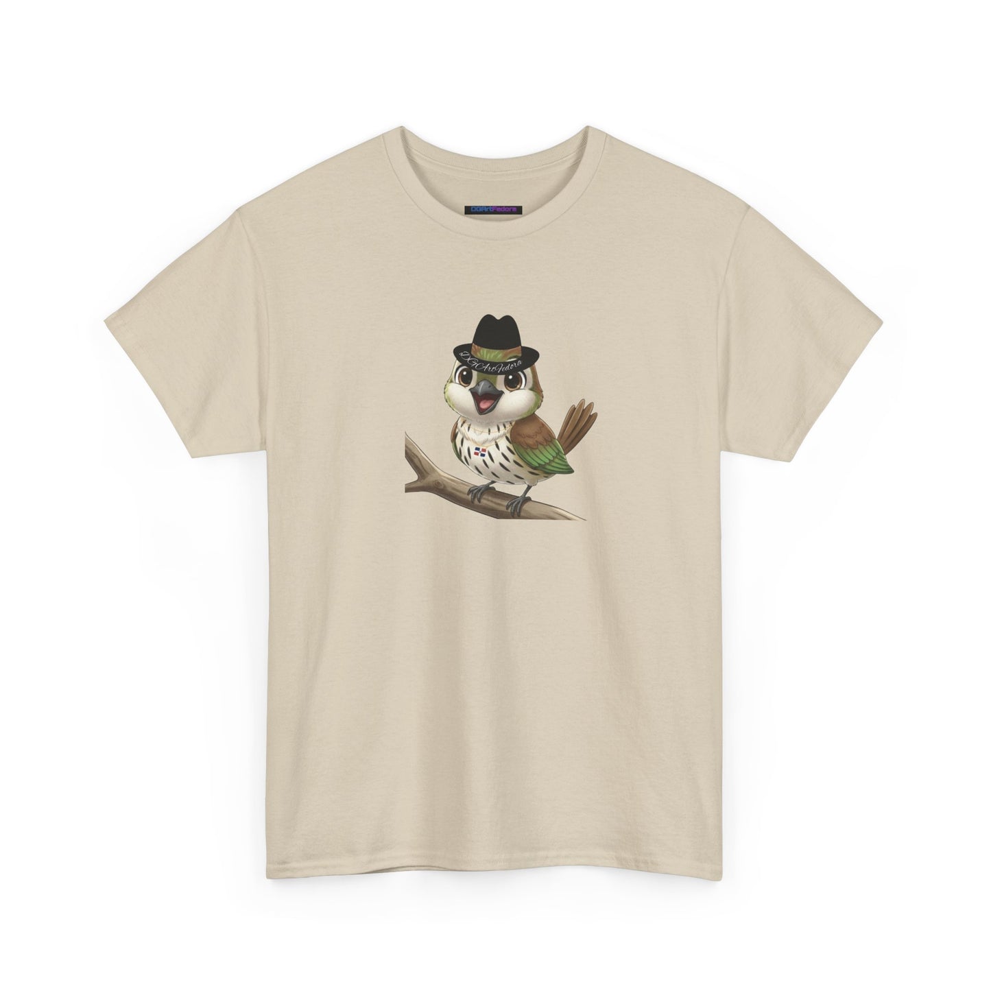 Unisex Heavy Cotton Tee Ciguita Chillin' on a Branch