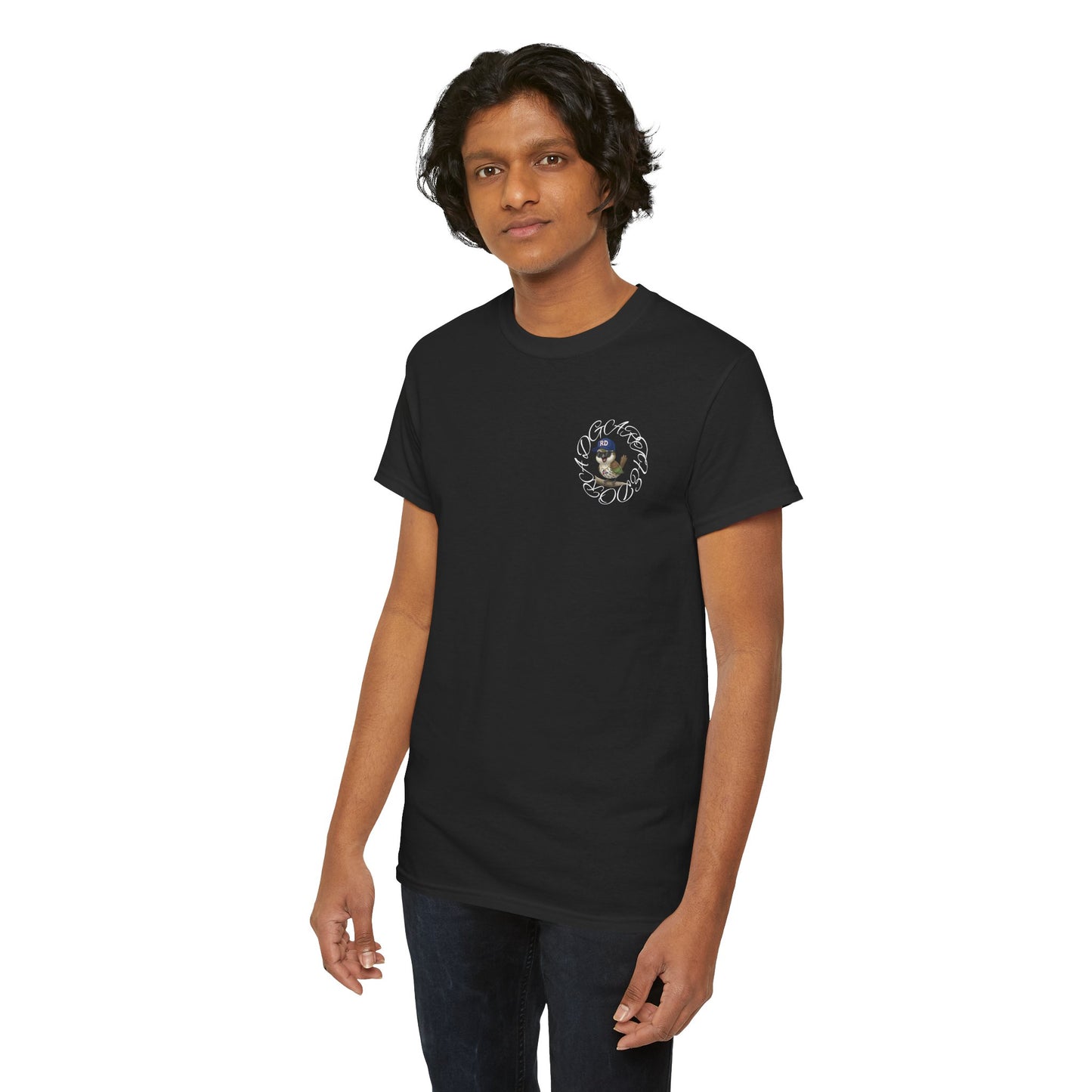 Unisex Heavy Cotton Tee - Cigüita y su Flow Dominicano - Front and Back