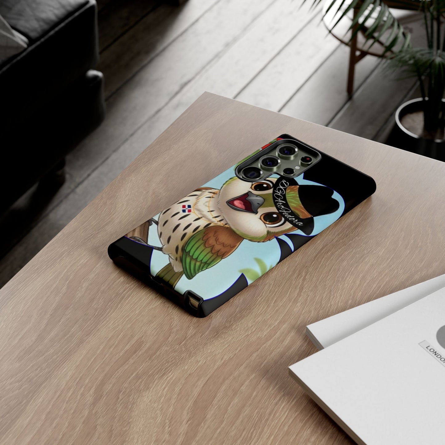 Tough Cases Black Cigüita Design