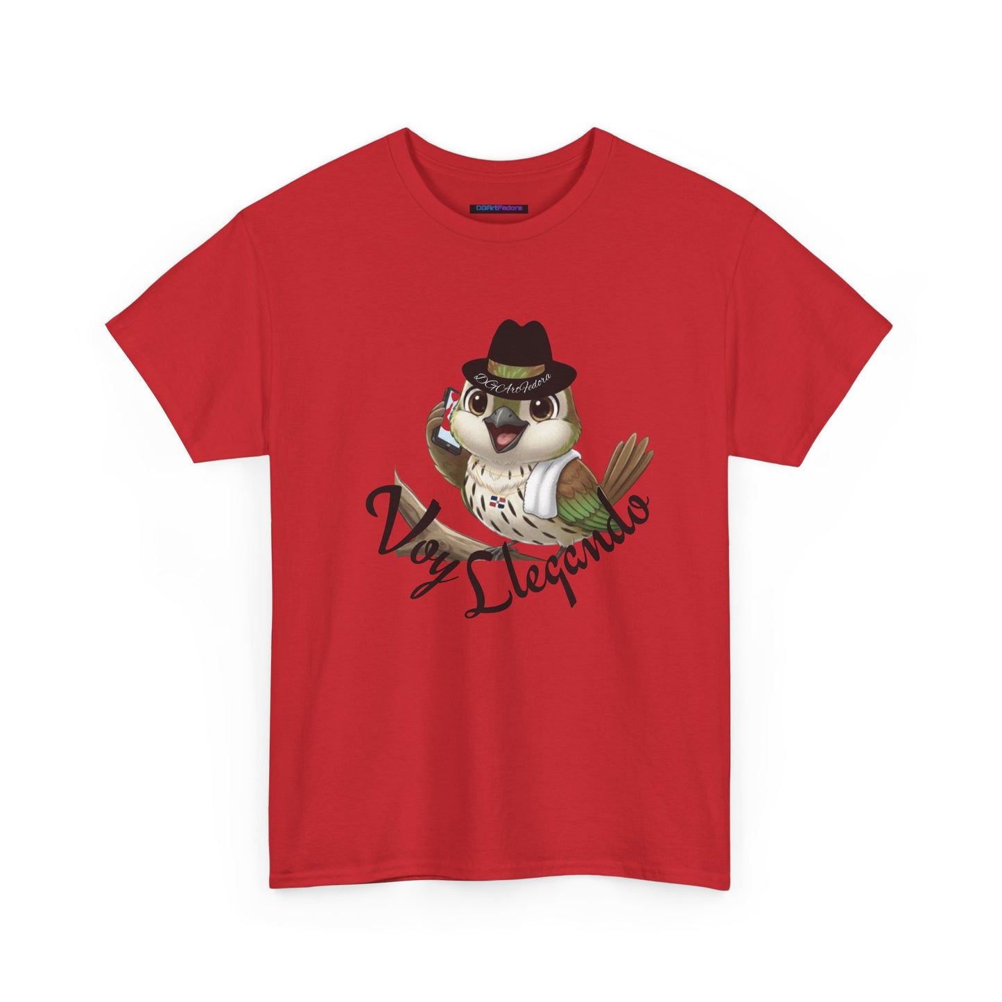 Unisex Heavy Cotton Tee - Voy Llegando