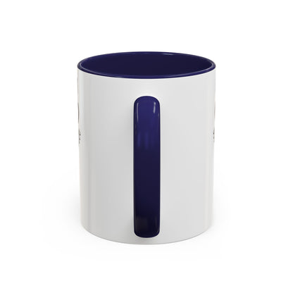Accent Coffee Mug - Doves with Flower & Peace
